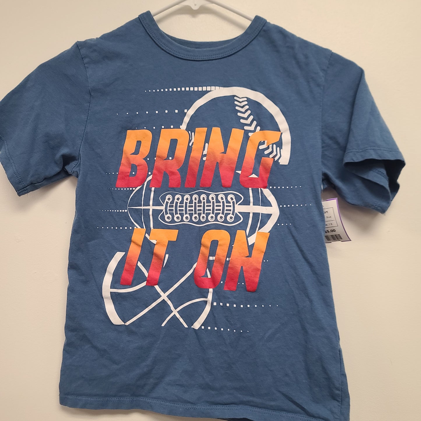 Blue Childrens Place Shirt, 7 B