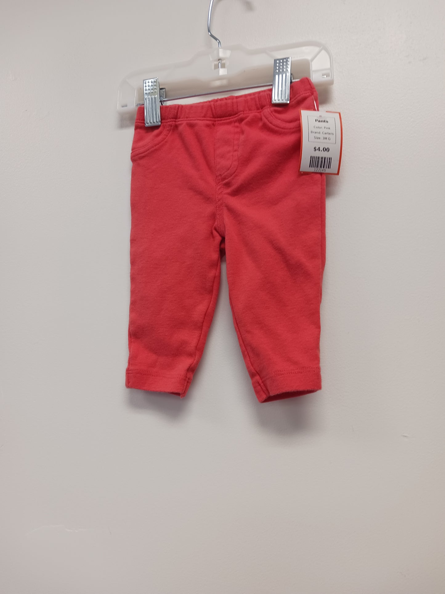 Pink Carters Pants, 3M G