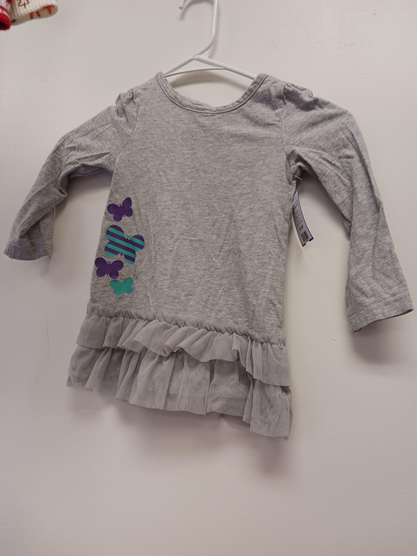 Grey Circo Longsleeve Shirt, 3T G
