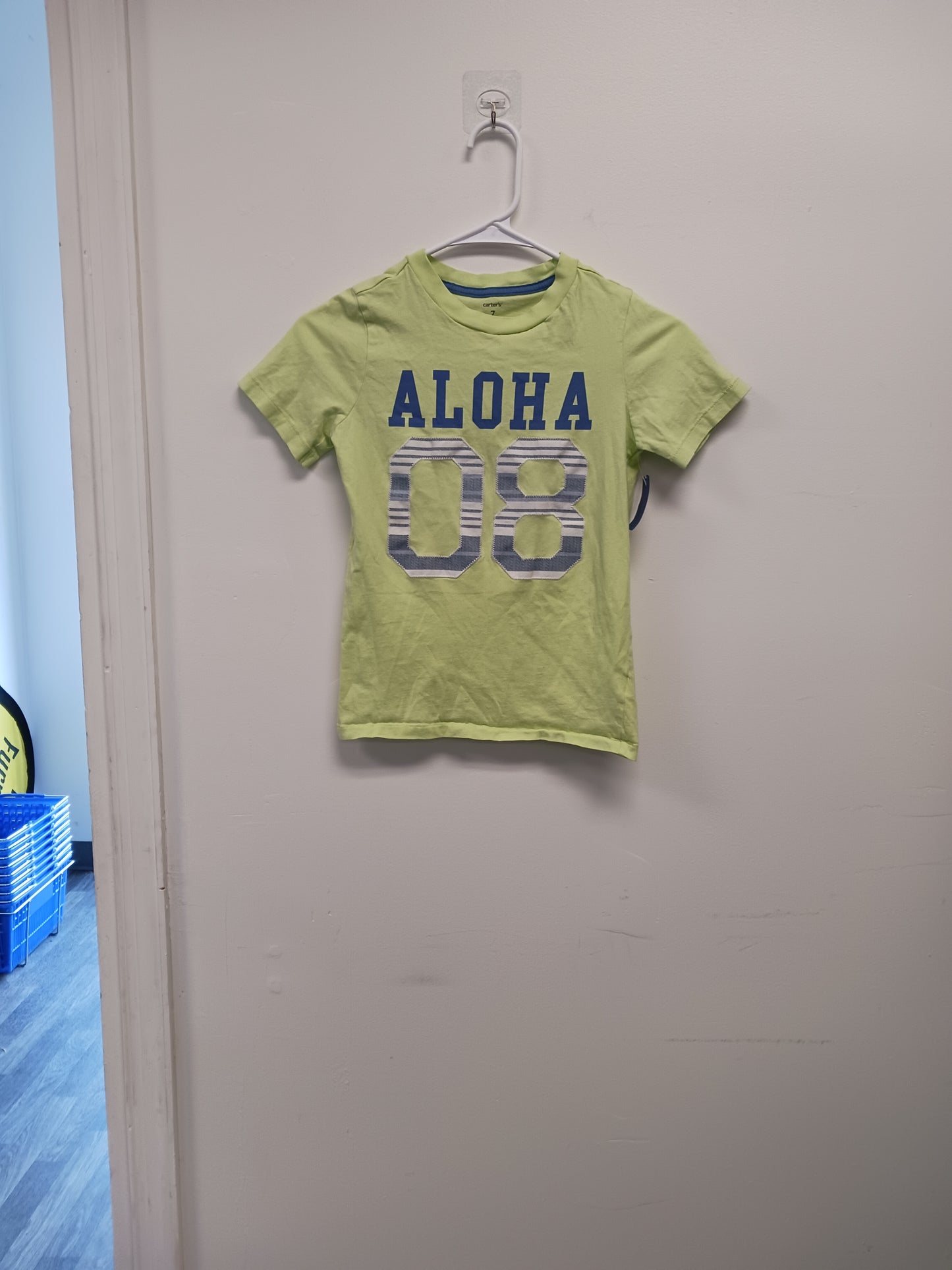 green yellow Carters Aloha Tshirt, 7 B