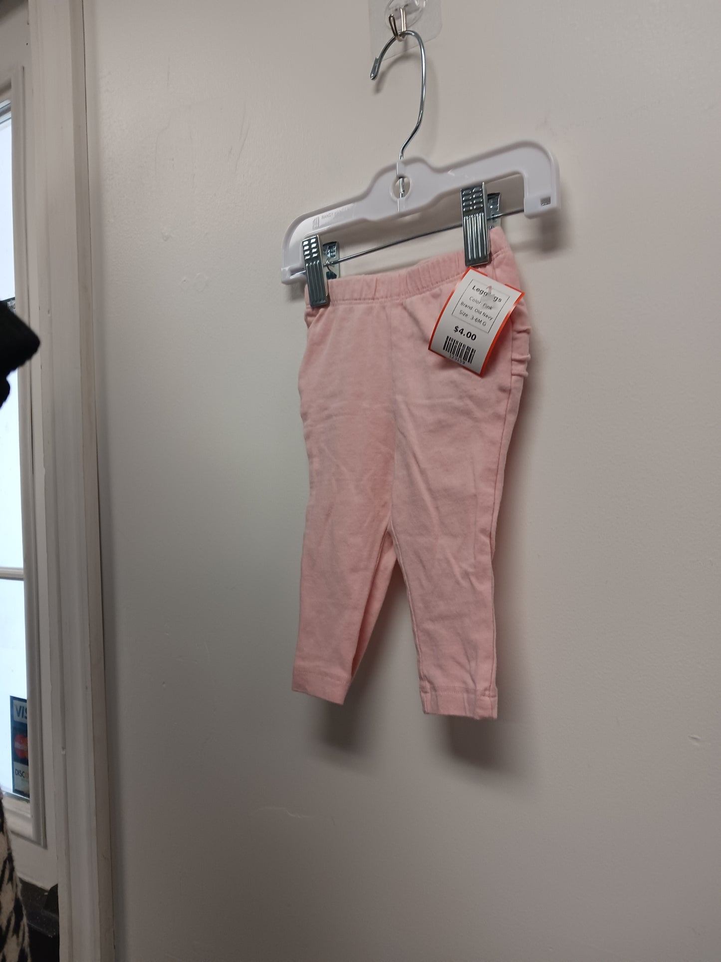 Pink Old Navy Leggings, 3-6M G