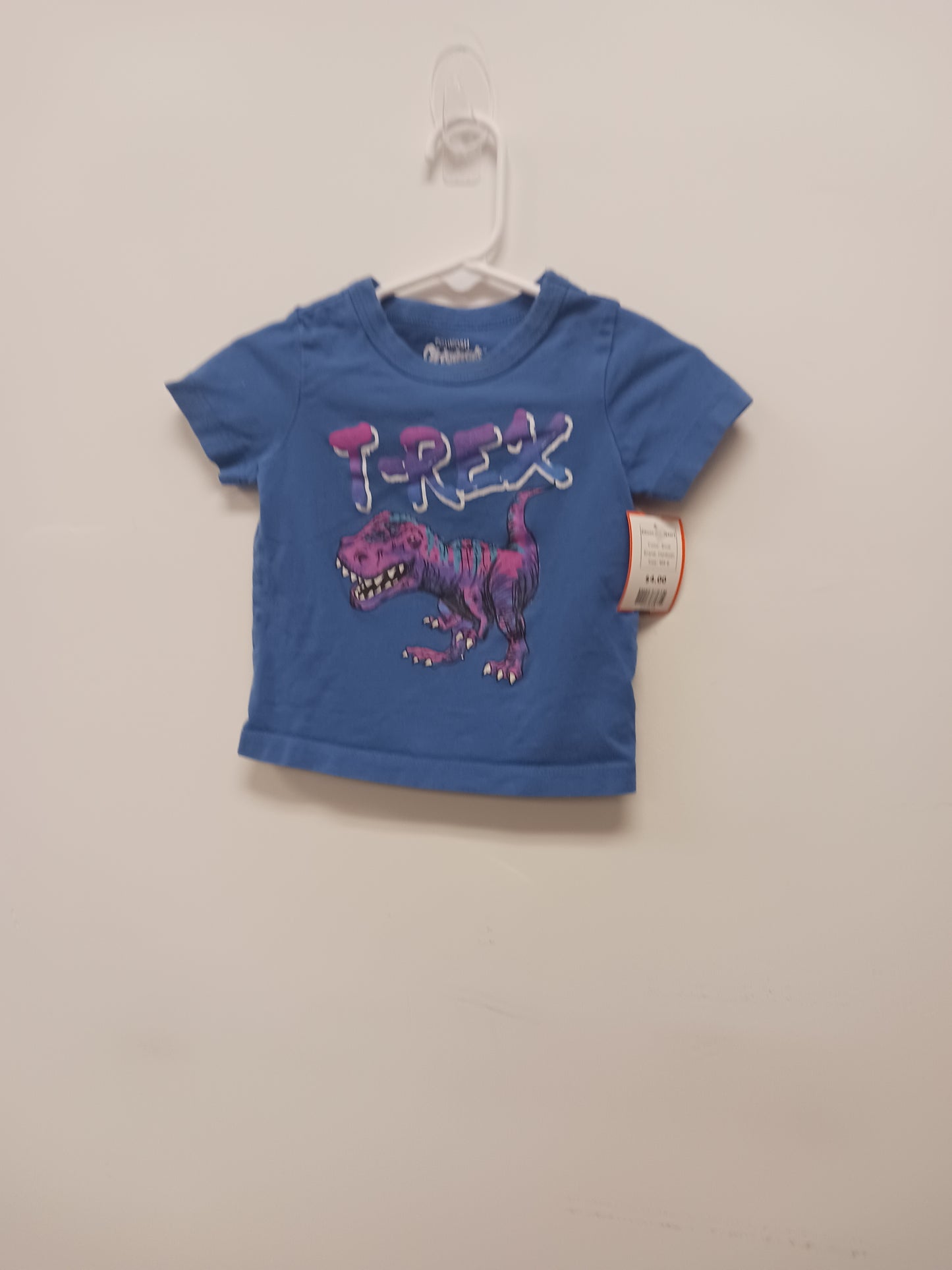 Blue OshKosh Dinosaur Tshirt, 9M B