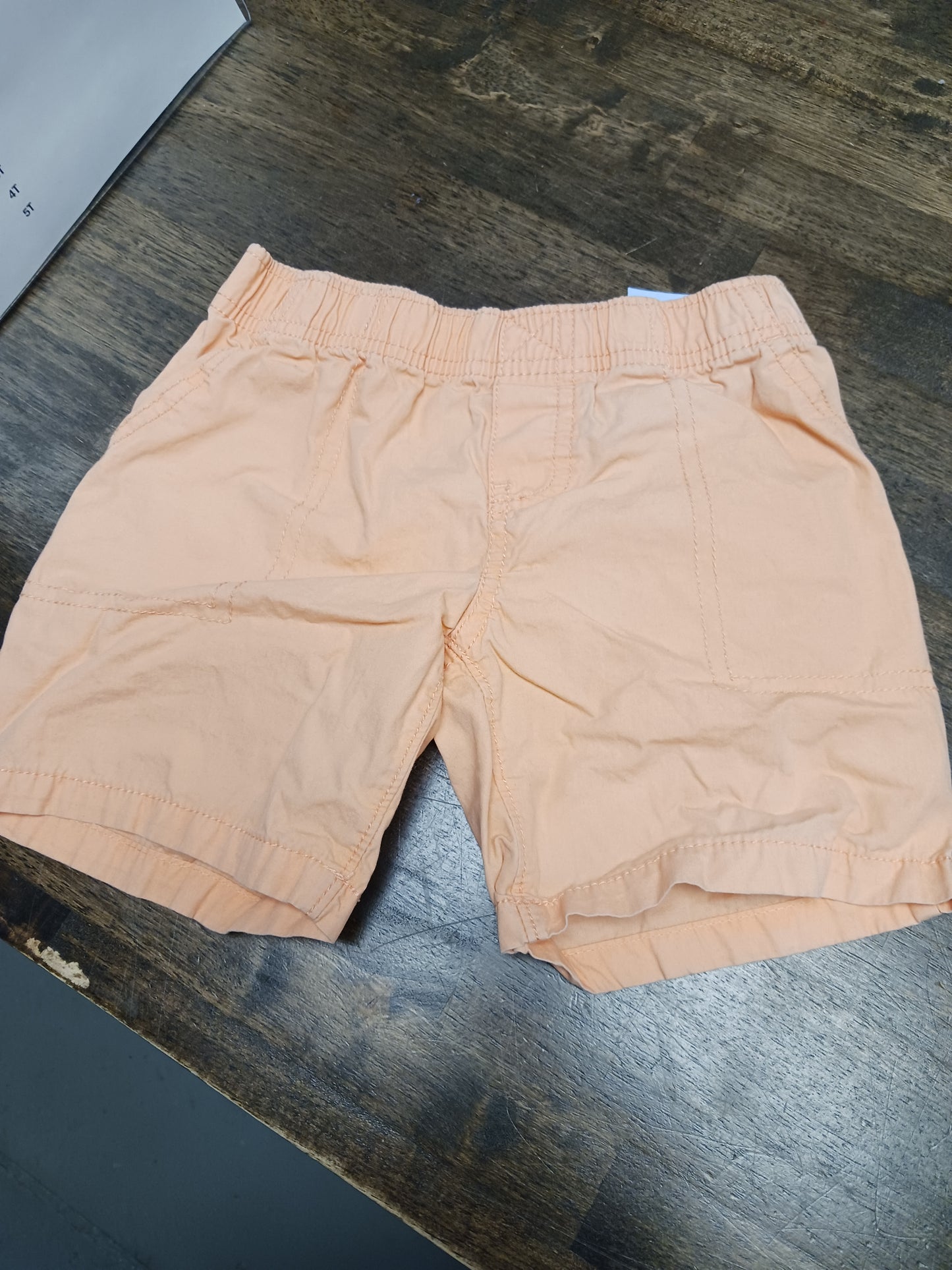 Orange Carters Shorts, 3T B