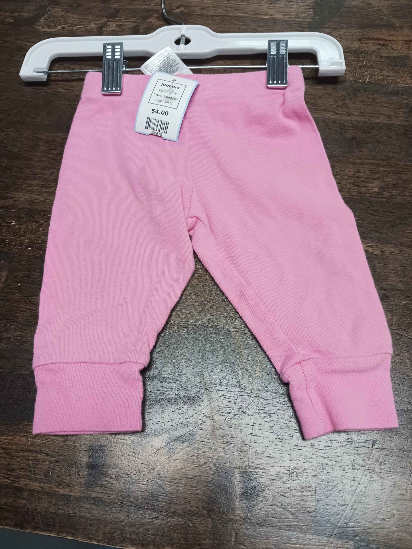 pink Simple Joys Joggers, 3M G