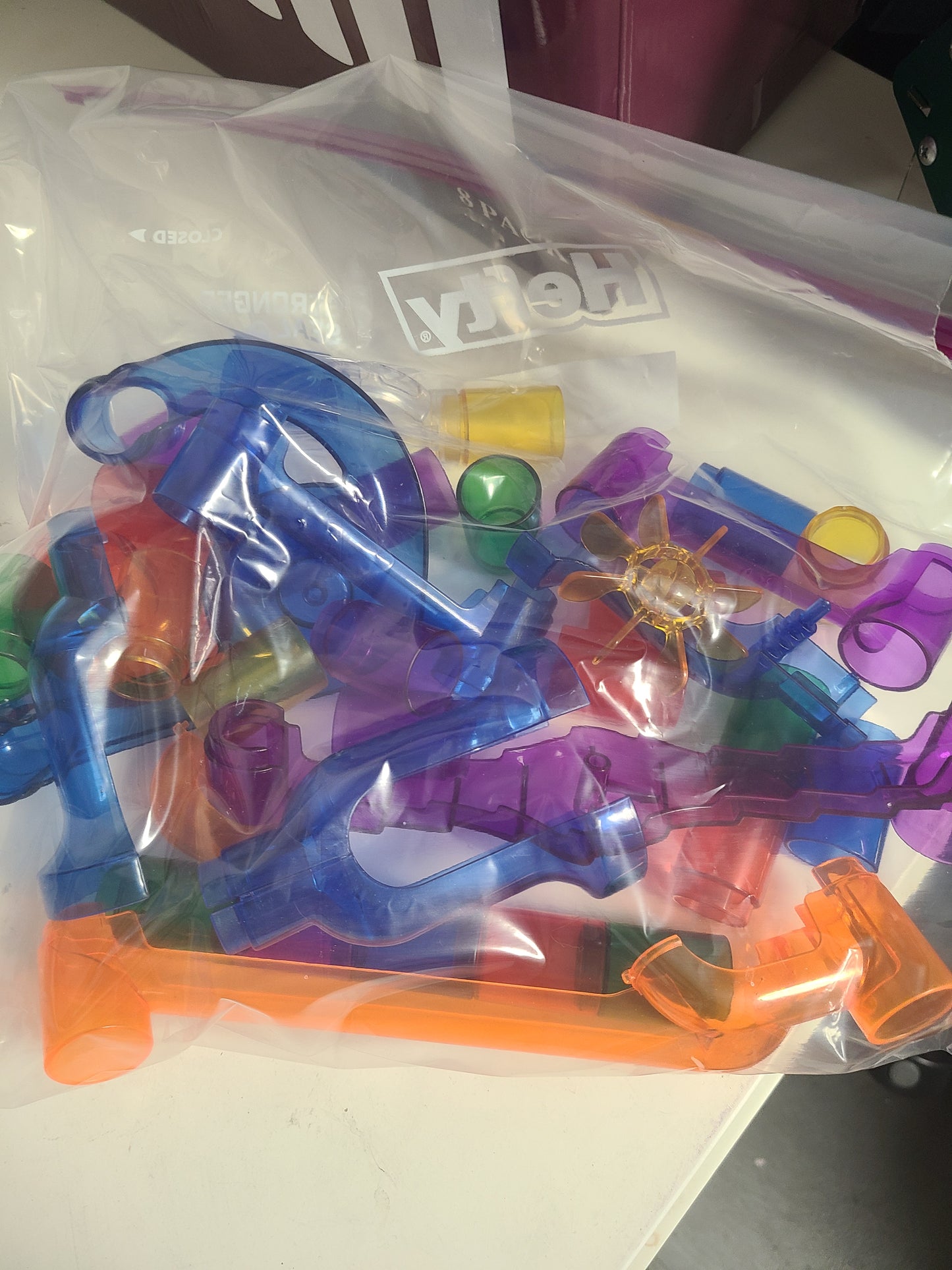 Colorful Marble Run