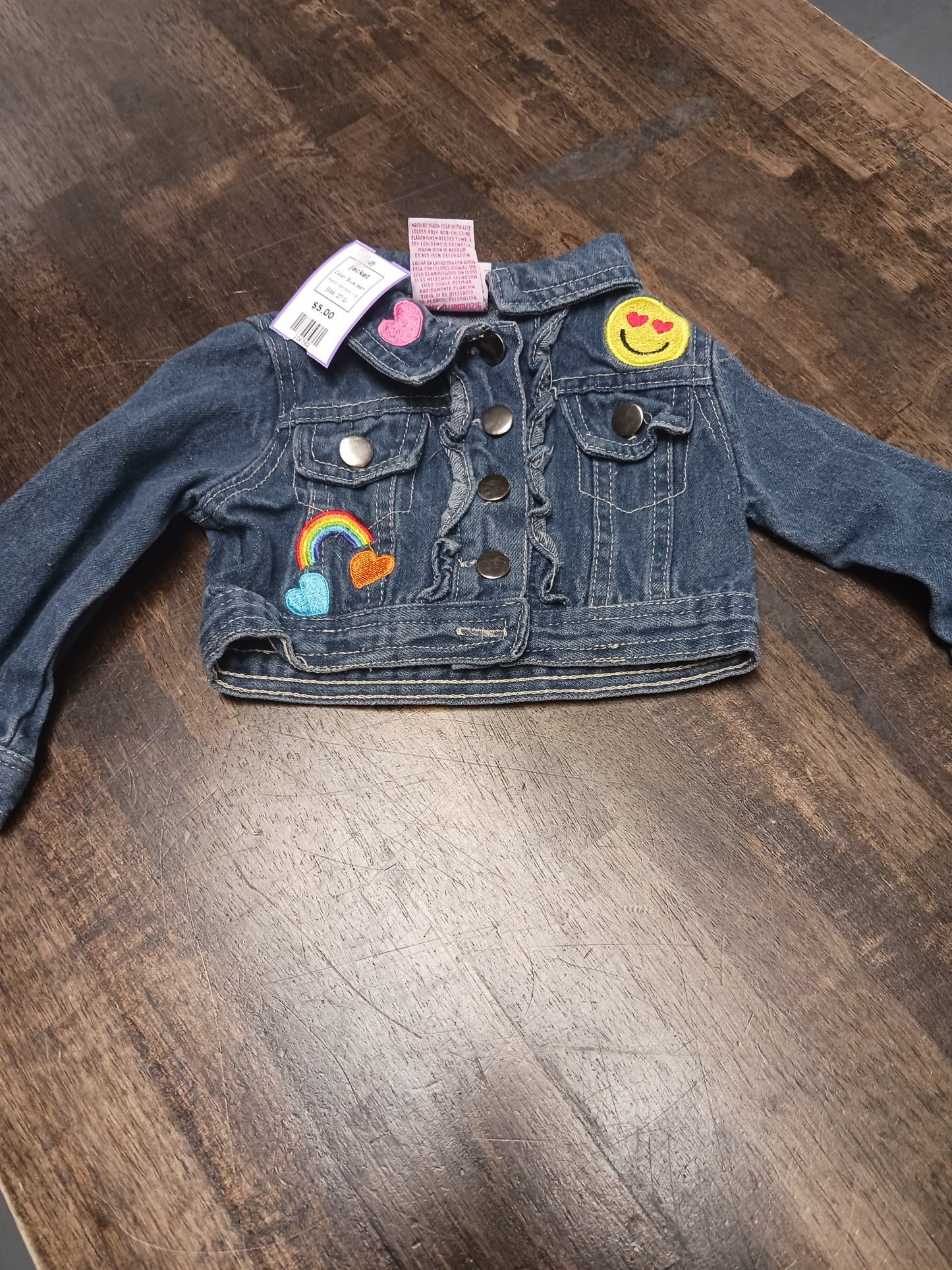Blue Jean Nannette Kids Jacket, 2T G