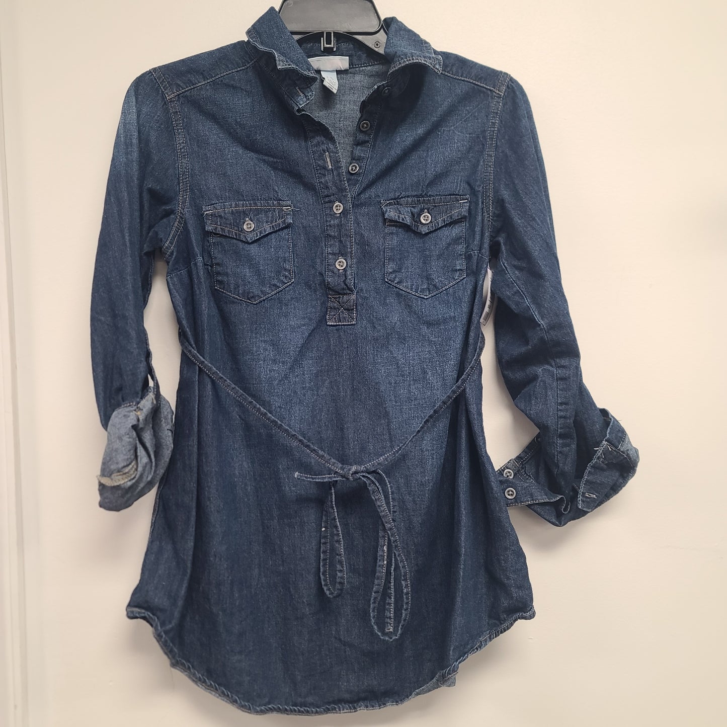 Denim Liz Lange Maternity Maternity Longsleeve Shirt, X-Small