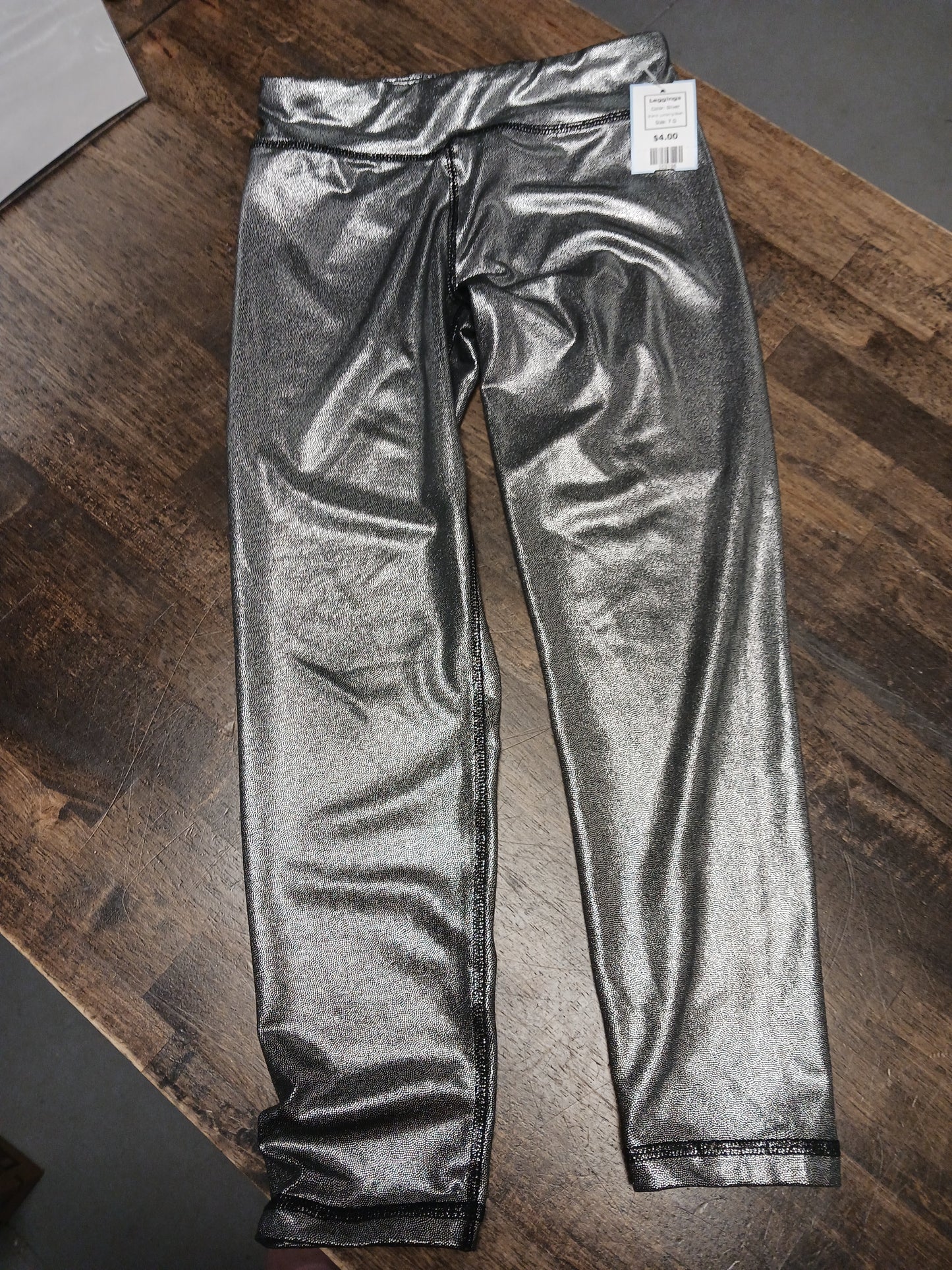 Silver Jumping Bean Leggings, 7 G