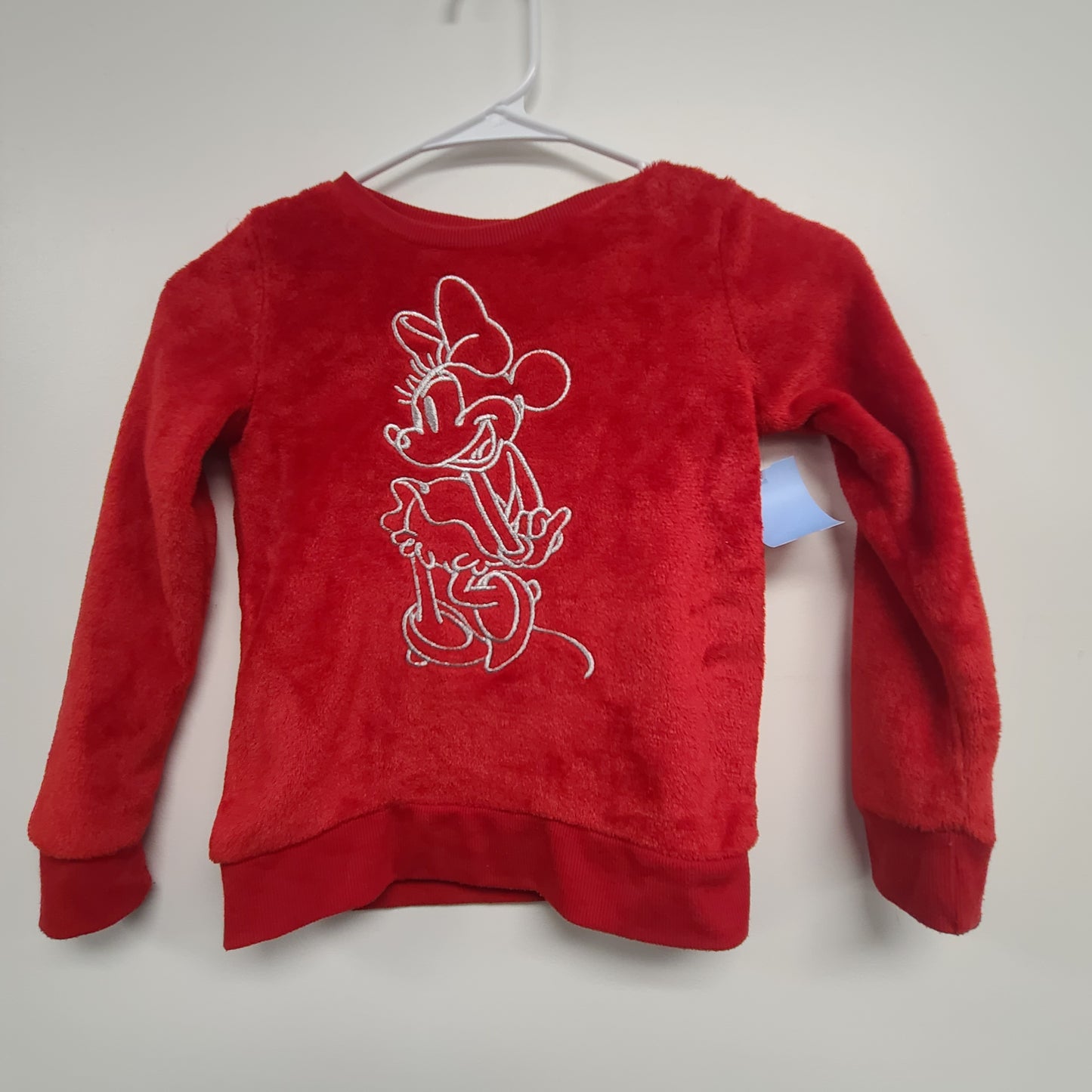Red Minnie Jumping Bean Longsleeve Shirt, 5T G