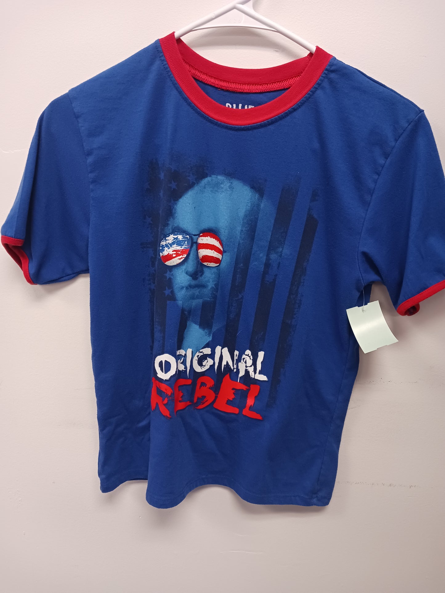 Blue Blue Theory President Shirt, 8 B