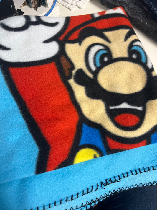 Colorful Mario Blanket