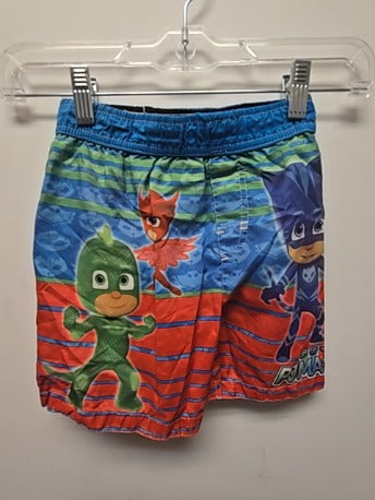 Blue/red Pj masks Pj mask swim trunks, 3T B