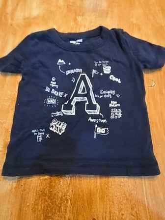 Blue Wonderkids A shirt, 12M B
