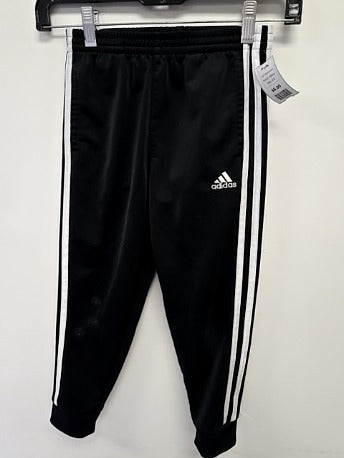 Black/White Adidas Pants, 6 B