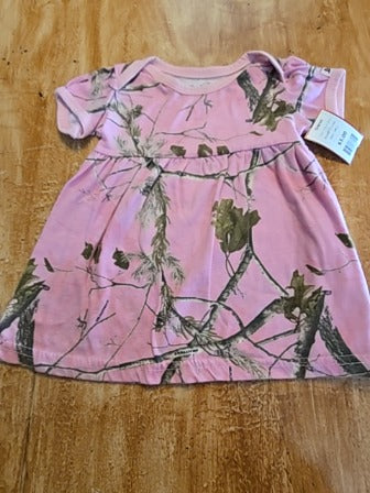 Pink Camo Lil Joey Dress, 3M G