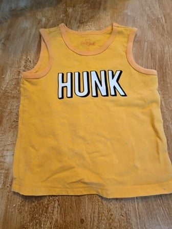 Yellow/blue Cat & Jack Hunk 2 piece outfit, 12M B