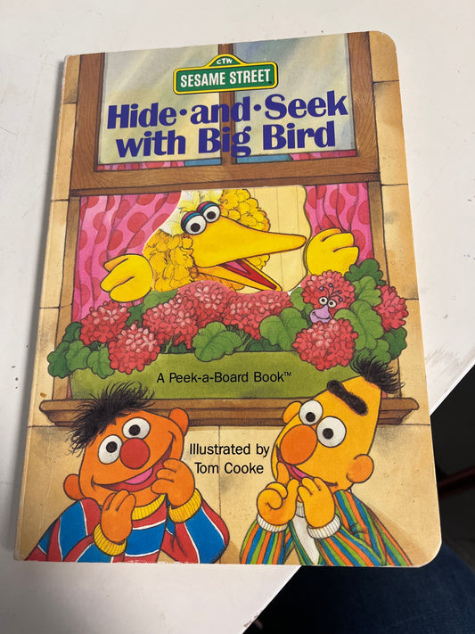 Hide and Seek with Big Bird Book