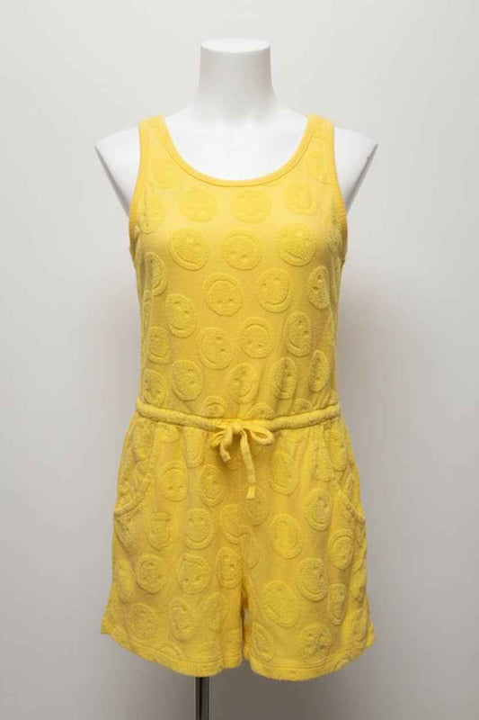 Yellow Old Navy Romper, 6 G