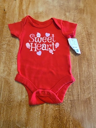 Red  Onesie, NB G