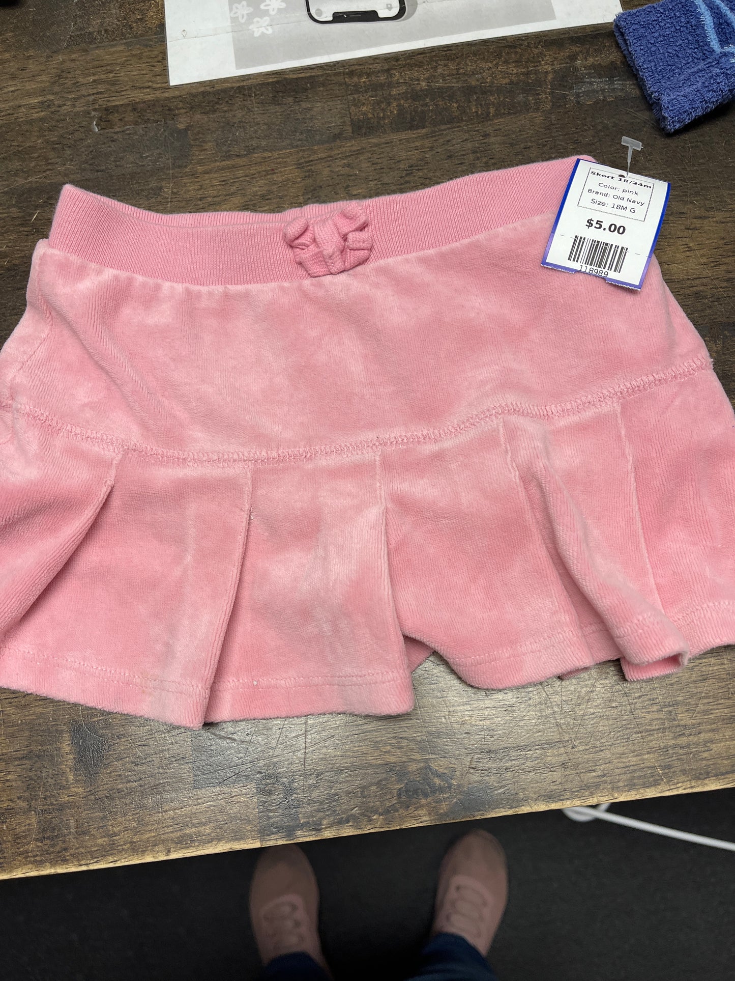 pink Old Navy Skort 18/24m, 18M G