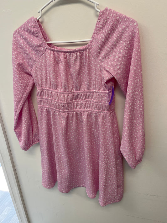 pink Art Class Poka Dot Dress, 8 G