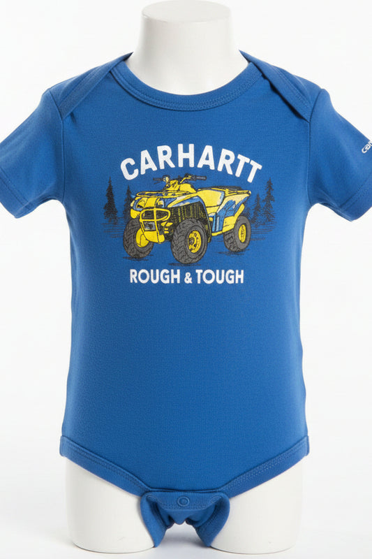 Blue Carhartt Onesie, 9M B