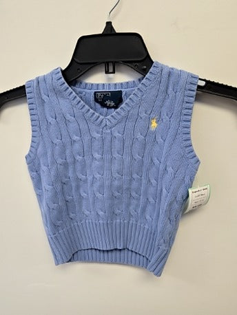 Blue Polo Ralph Lauren Sweater Vest, 2T B