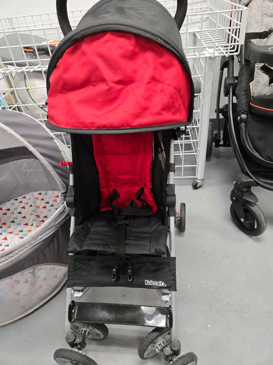 Black/Red Kolcraft Umbrella Stroller