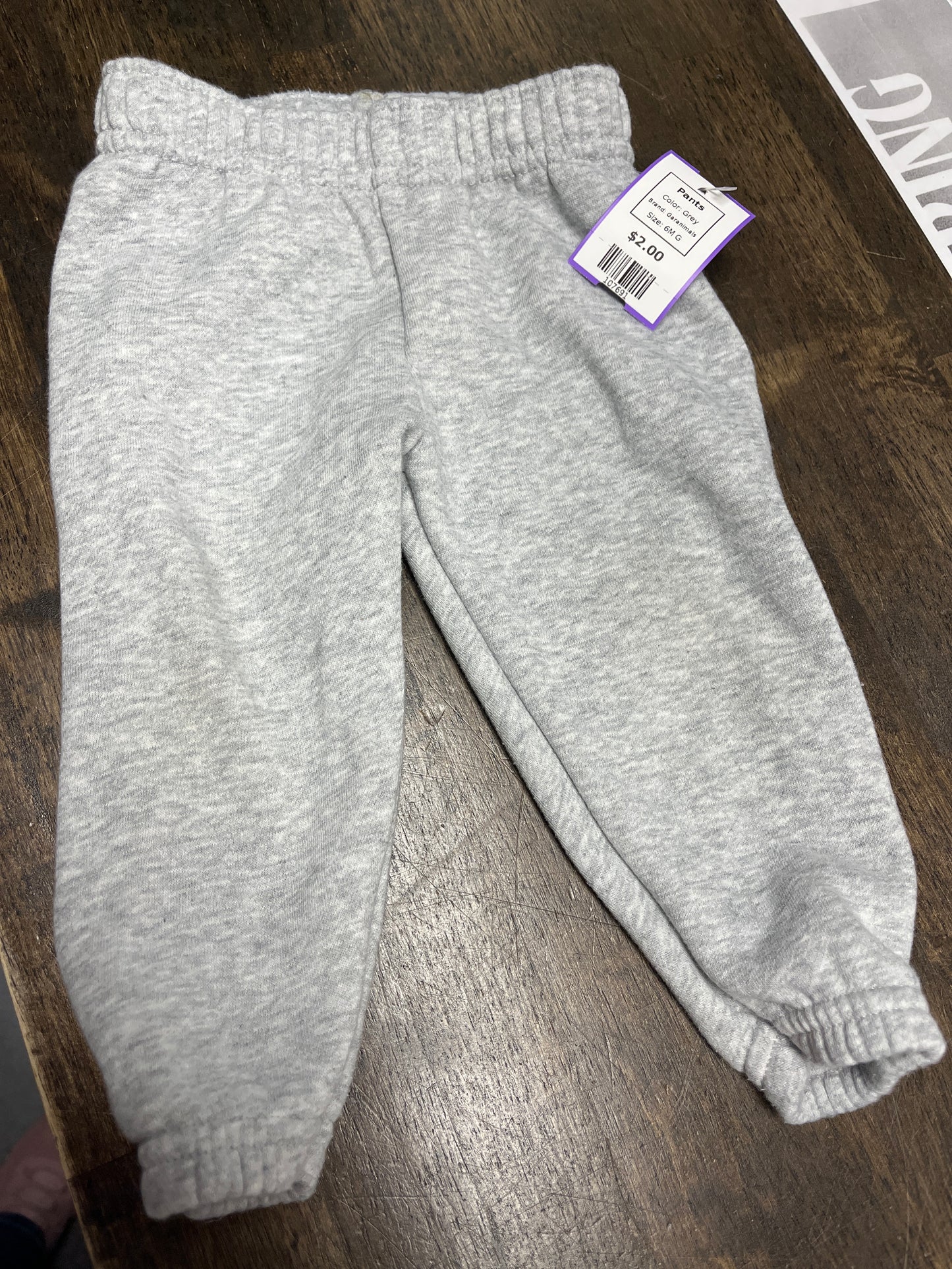 Grey Garanimals Pants, 6M G