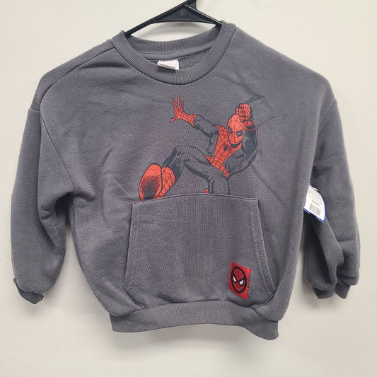 Grey Marvel Spiderman Sweatshirt, 5T B
