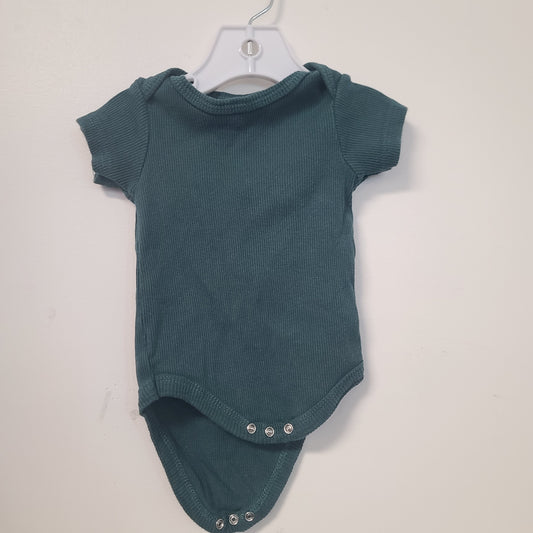 Green Chick pea Onesie, 6M B