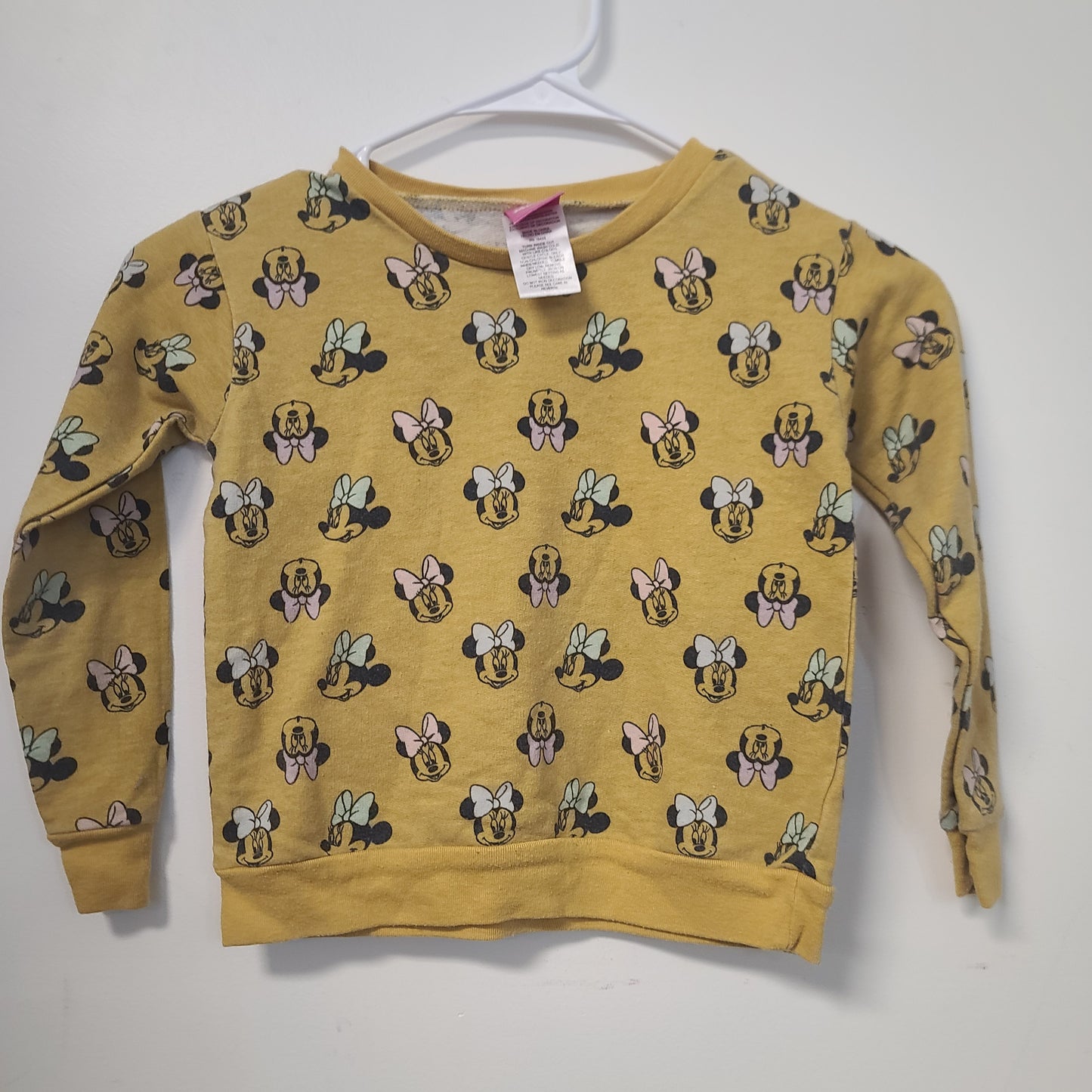 Gold Minnie Long sleeve Tshirt, 6 G