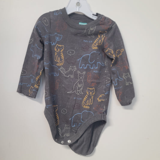 Grey Granimals Longsleeve Onesie, 2T B