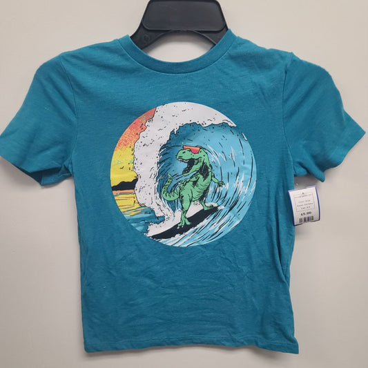 Blue Old Navy Dinosaur Surfing Tshirt, 8 B
