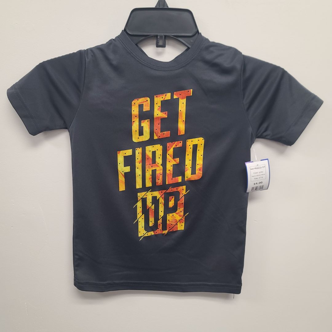 grey Athletic Works Get Fired Up 4/5, 4T B