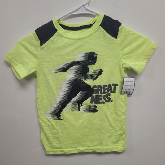 yellow Carters Soccer Tshirt, 5 B