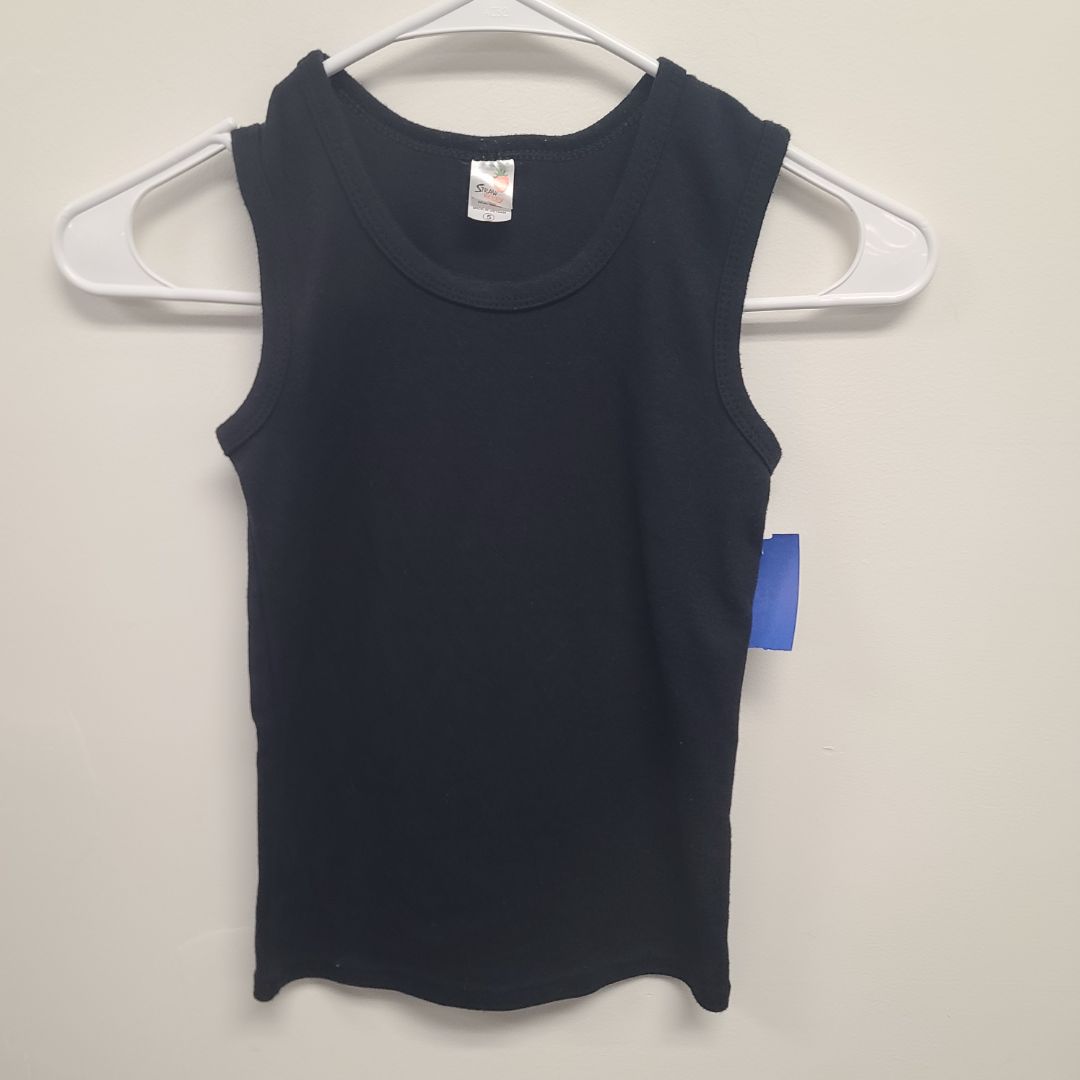Black Strawberry Tank Top, 5T B