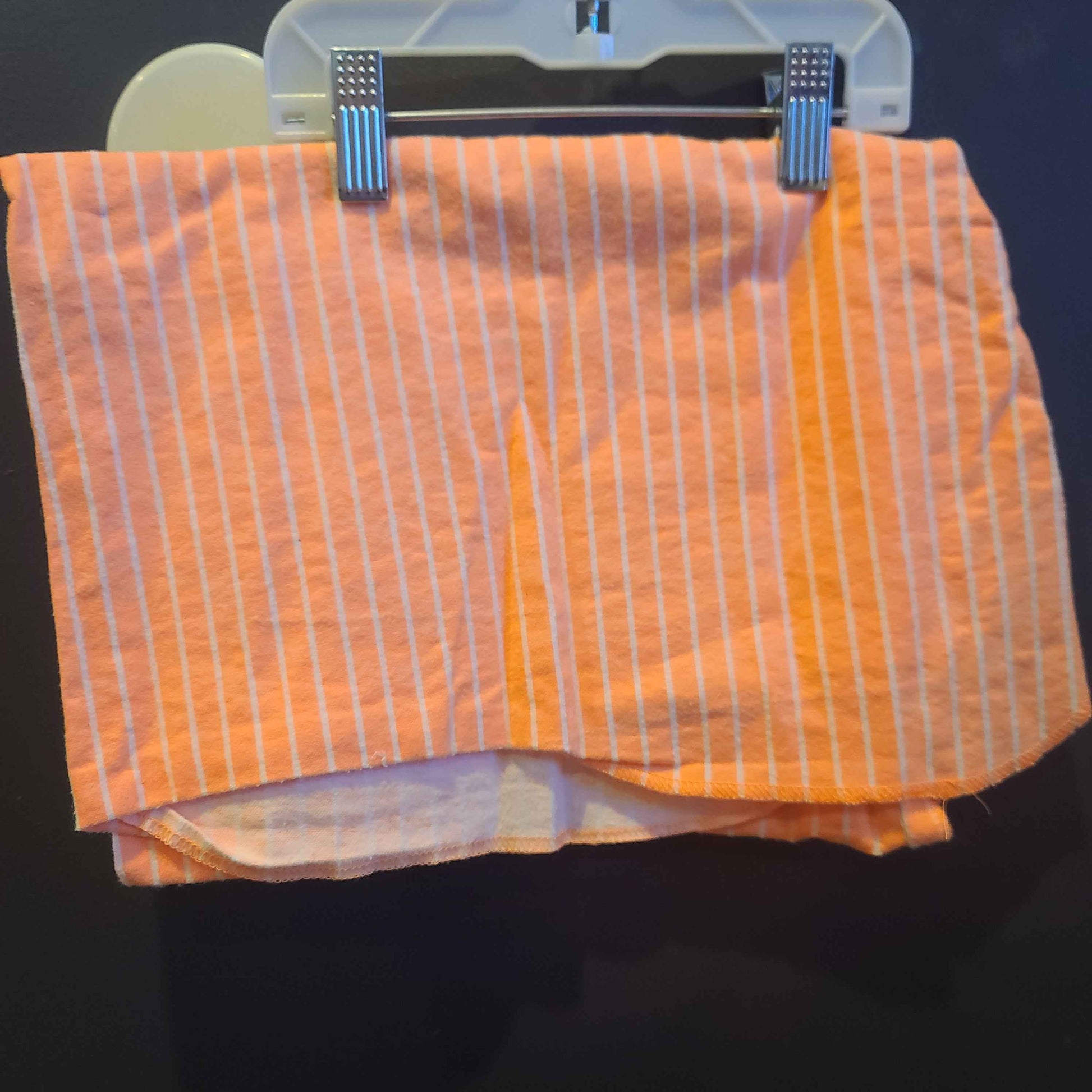 Orange stripe Carters Blanket