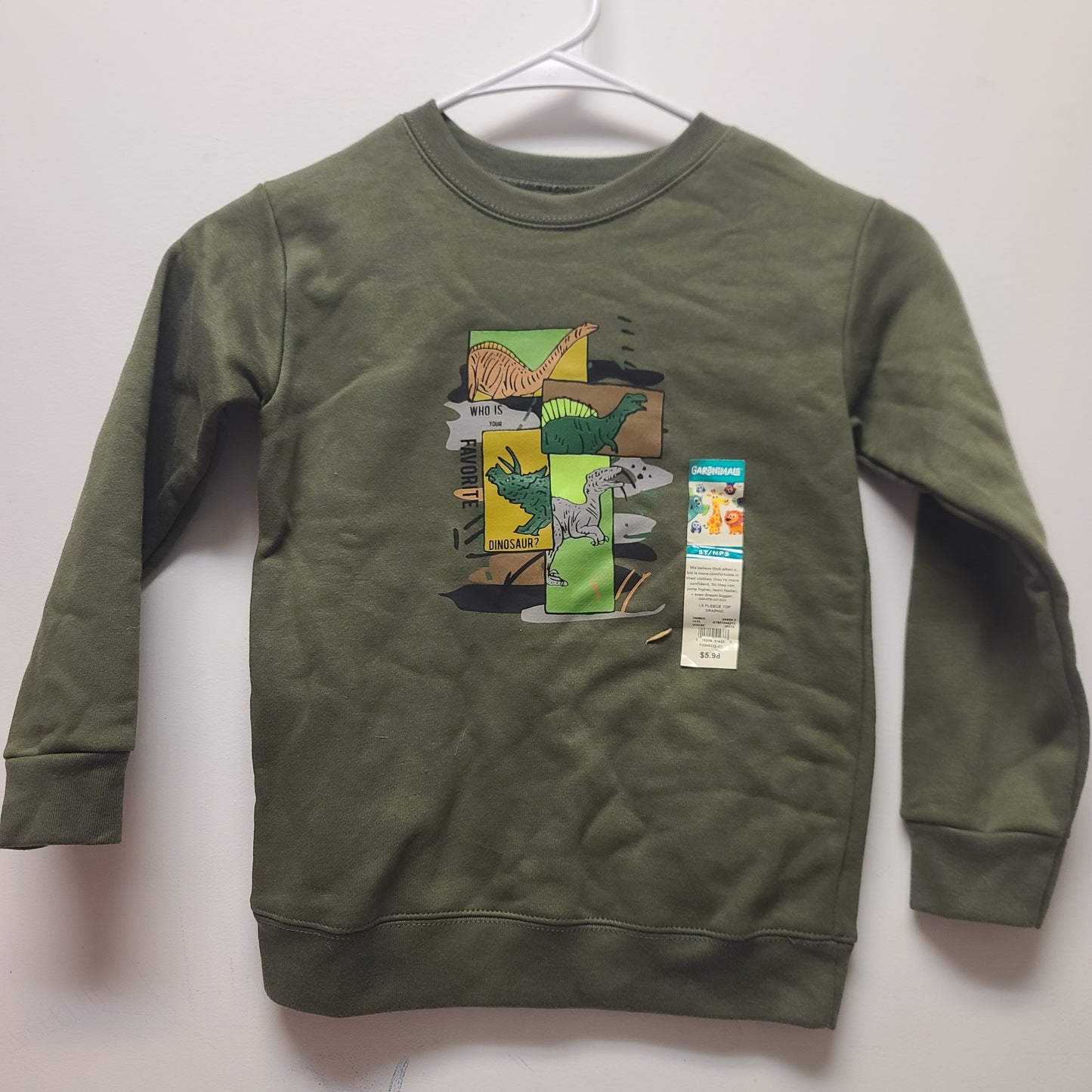 Green Granimals Sweatshirt, 5T B
