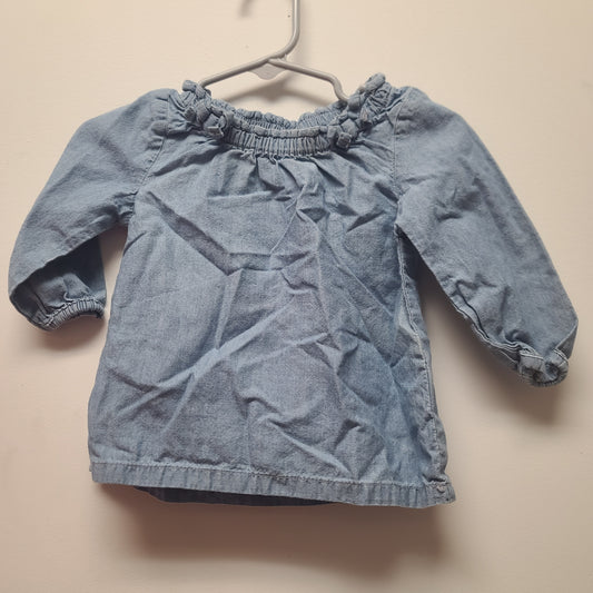 Blue Carters Dress, 6M G