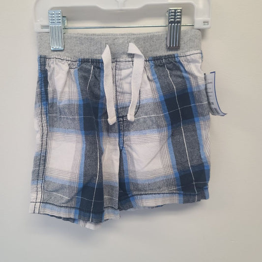 Blue Wonder Kids Plaid Shorts, 18M B
