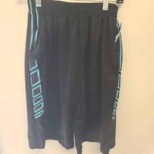 Black/Blue Ultra Performance Basketball Shorts 14/16, 14 B