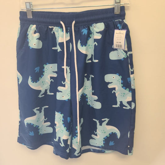 Blue Shein Dino Shorts, 18 B