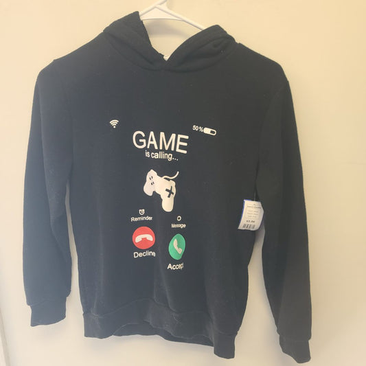 Black Shein Gamer Hoodie, 10 B