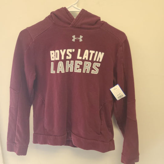 Burgandy Under Armour Hoodie, 10 B