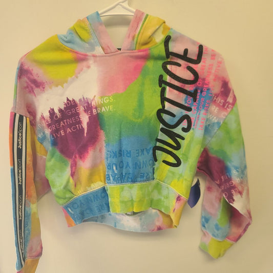 Multi Justice Tye Dyed Hoodie 7/8, 7 G