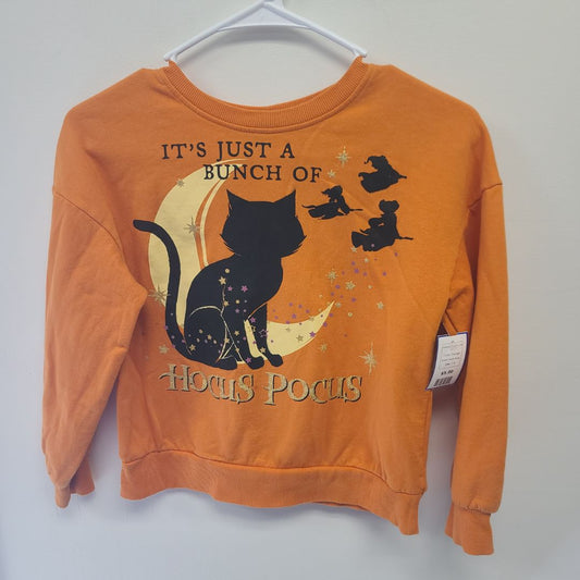Orange Hocus Pocus Halloween Sweat Shirt 7/8, 7 G