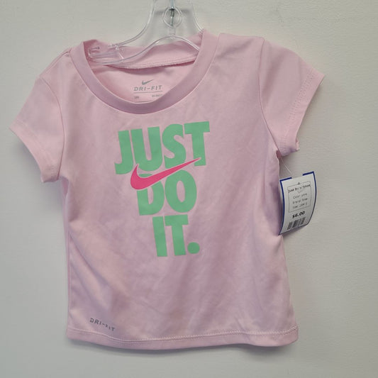 pink Nike Just Do it Tshirt, 18M G