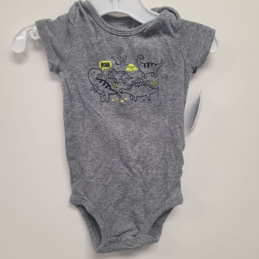 grey Child of Mine Dinosaur Onesie 3/6m, 3M B