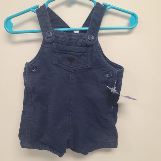 Blue Carters Bib Shorts, 6M B